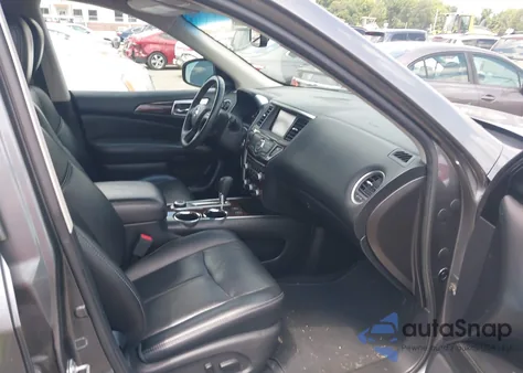 2015 Nissan Pathfinder Sl из США, поврежденный, VIN 5N1AR2MM8FC709412